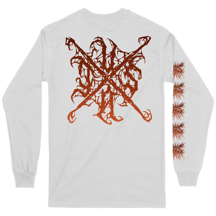 Esophagus 'Inglorious Beings' White Long Sleeve