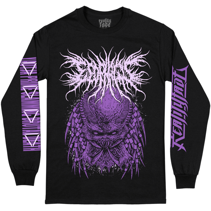 Esophagus 'Yautja Prime Slamming Brutal Death' Long Sleeve