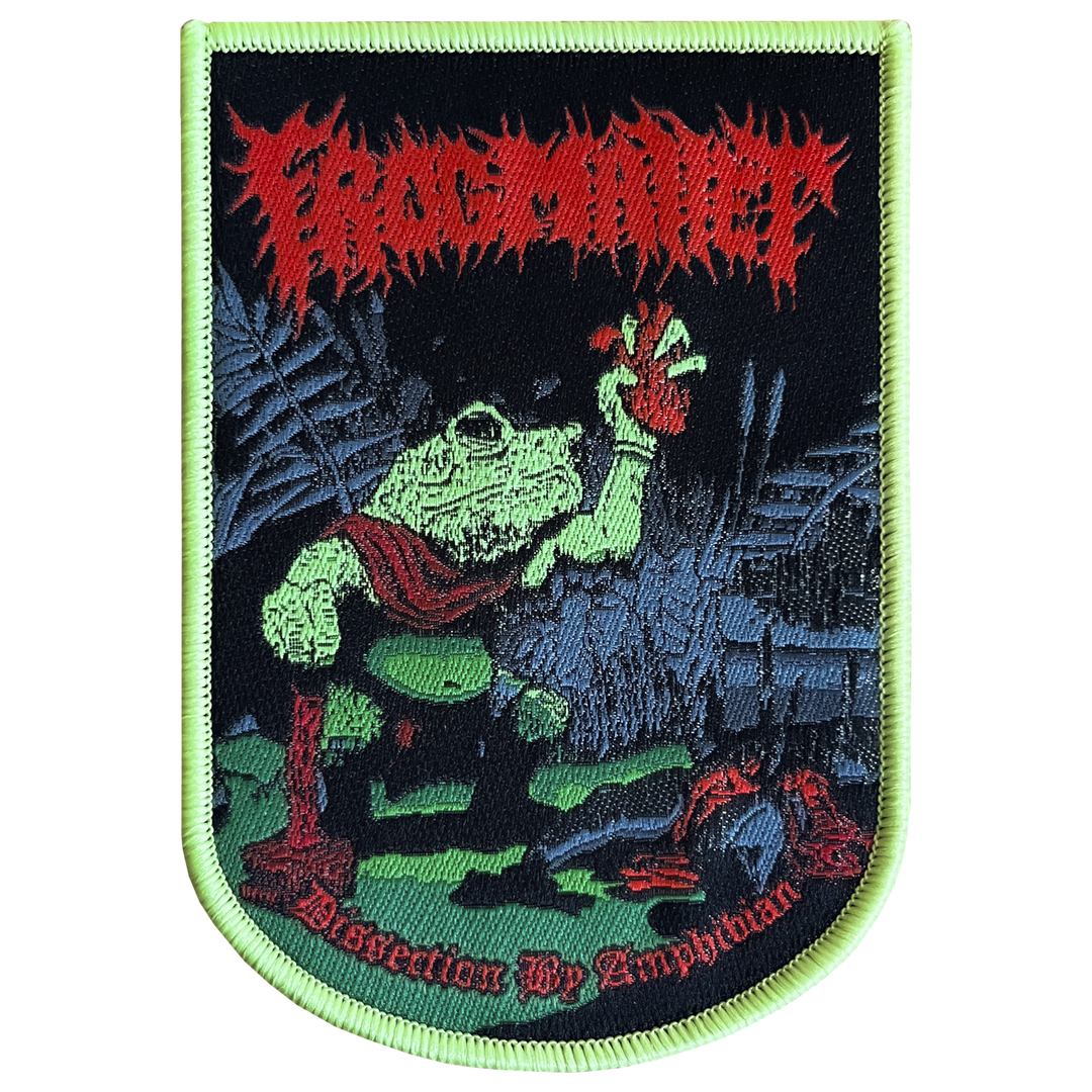 Frog Mallet 'Dissection By Amphibian' Patch