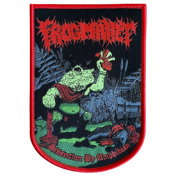 Frog Mallet 'Dissection By Amphibian' Patch