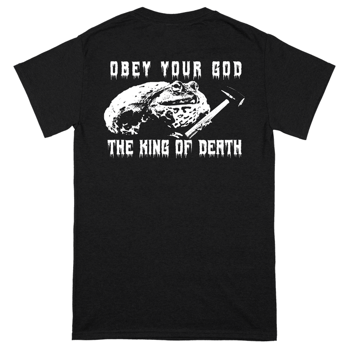 Frog Mallet 'Obey Your God The King Of Death' T-Shirt | PRE-ORDER