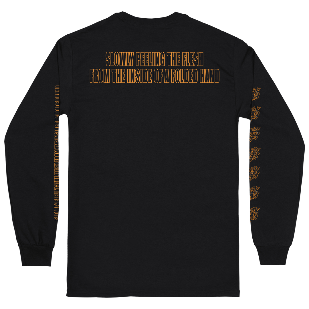 Terminally Your Aborted Ghost 'Slowly Peeling The Flesh From The Inside Of A Folded Hand' Long Sleeve | PRE-ORDER