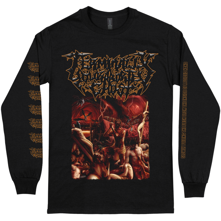 Terminally Your Aborted Ghost 'Slowly Peeling The Flesh From The Inside Of A Folded Hand' Long Sleeve | PRE-ORDER